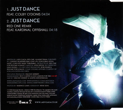 Lady Gaga : Just Dance (CD, Single)