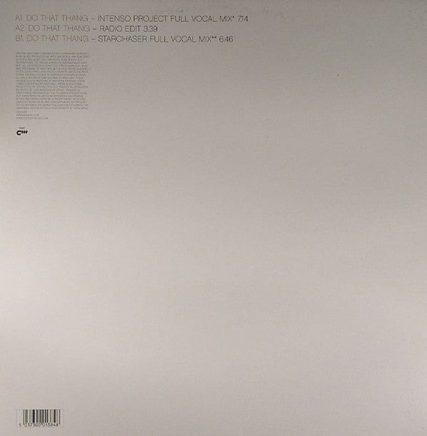 Masai : Do That Thang (12")