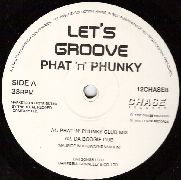 Phat 'N' Phunky : Let's Groove (12")