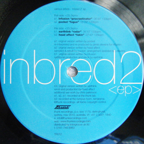 Various : Inbred 2 EP (12", EP)