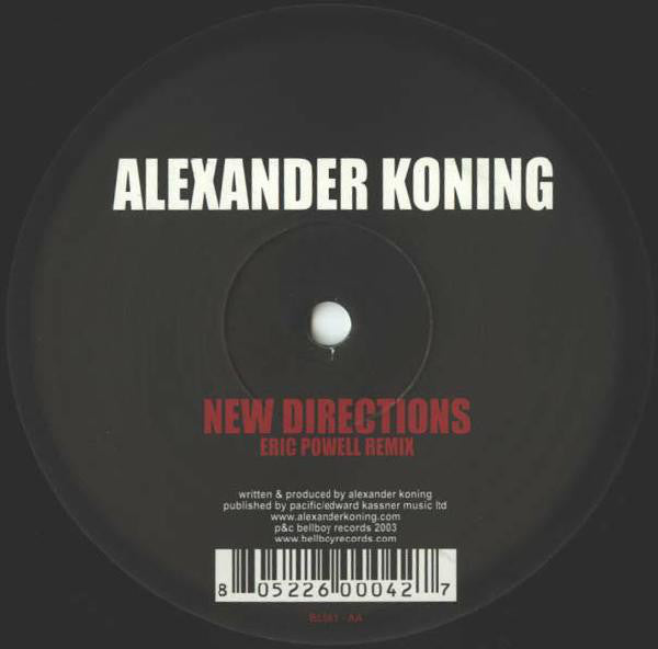 Alexander Koning : New Directions (12")