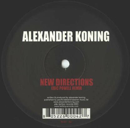 Alexander Koning : New Directions (12")