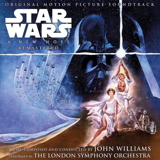 John Williams (4), The London Symphony Orchestra* : Star Wars: A New Hope (Original Motion Picture Soundtrack) (Remastered) (2xLP, RM)