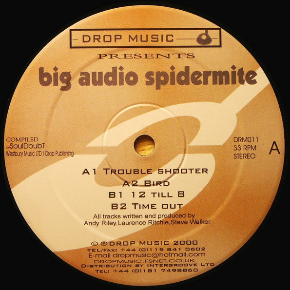 Inland Knights & Toka Project : Big Audio Spidermite (12")