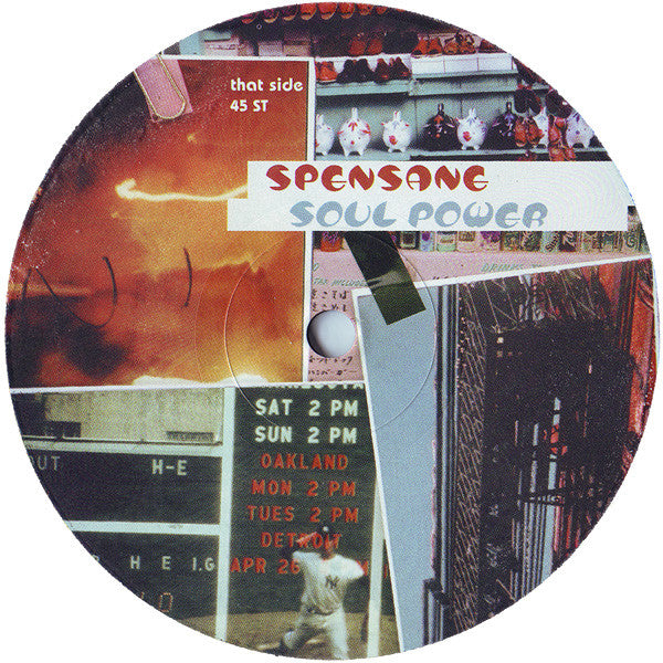 Spensane : Soul Power (12")