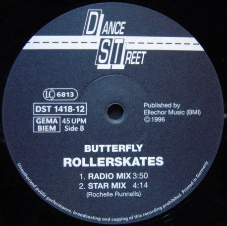 Butterfly (14) : Rollerskates (12")