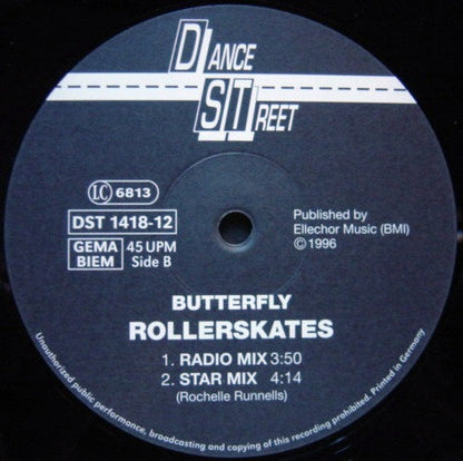 Butterfly (14) : Rollerskates (12")