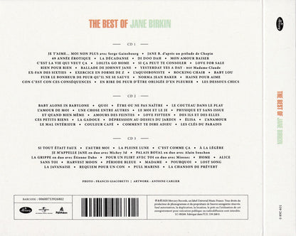 Jane Birkin : The Best Of (3xCD, Comp)