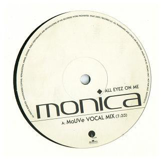 Monica : All Eyez On Me (12", Single, Promo)