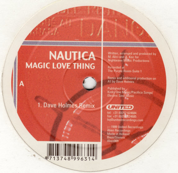 Nautica : Magic Love Thing (12")