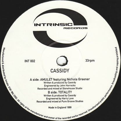 Cassidy : Amulet / Totality (12")
