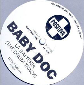 Baby Doc : La Batteria (The Drum Track) (12", Promo)