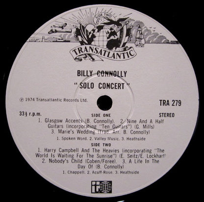 Billy Connolly : Solo Concert (2xLP, Album)