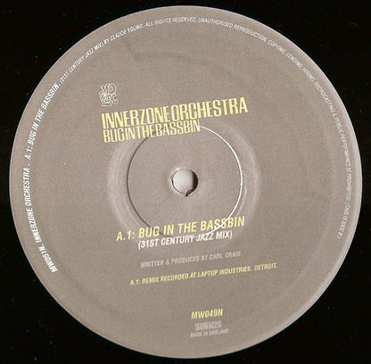 Innerzone Orchestra : Bug In The Bassbin (10", S/Sided)