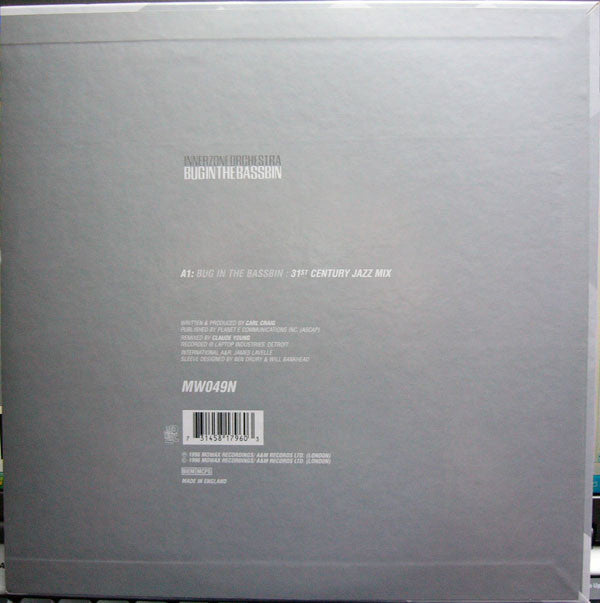Innerzone Orchestra : Bug In The Bassbin (10", S/Sided)