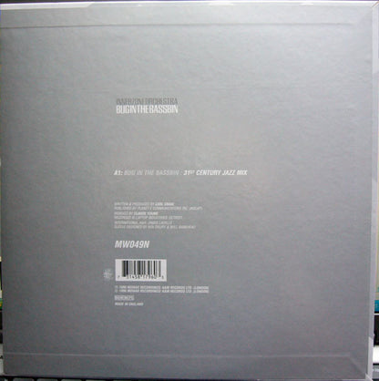 Innerzone Orchestra : Bug In The Bassbin (10", S/Sided)