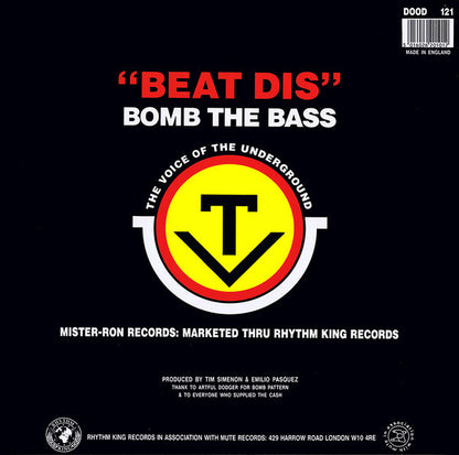 Bomb The Bass : Beat Dis (12", Gre)