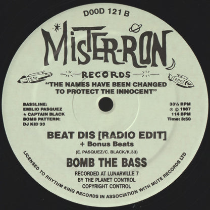 Bomb The Bass : Beat Dis (12", Gre)