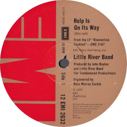 Little River Band : Help Is On It's Way (12")