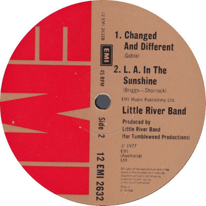Little River Band : Help Is On It's Way (12")