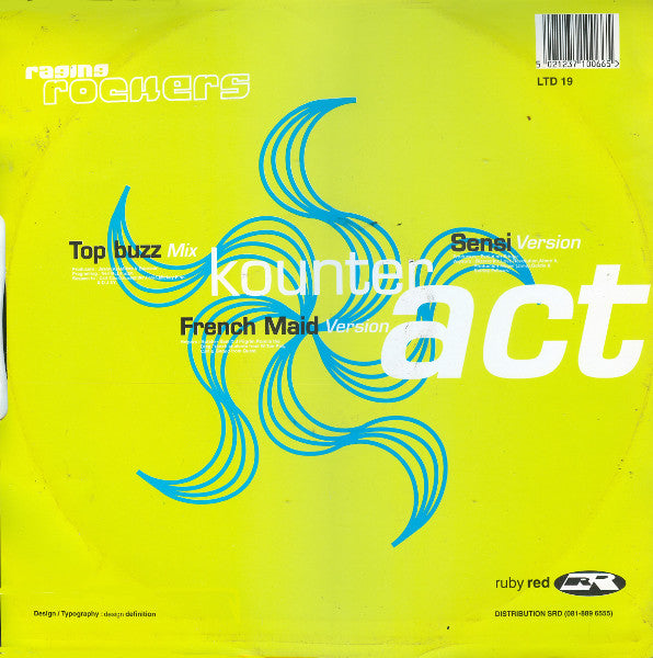 Raging Rockers : Kounter Act (Top Buzz Mix) (12")