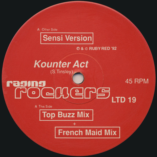 Raging Rockers : Kounter Act (Top Buzz Mix) (12")