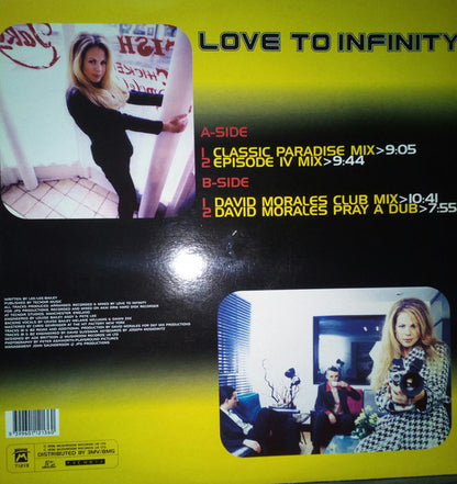 Love To Infinity : Pray For Love (12", Single)