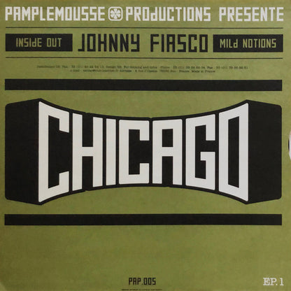 Johnny Fiasco / Jo Zas* : Chicago Versailles EP.1 (12", EP)