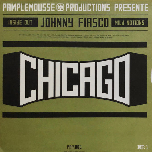 Johnny Fiasco / Jo Zas* : Chicago Versailles EP.1 (12", EP)