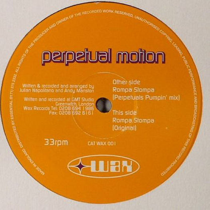 Perpetual Motion : Rompa Stompa (12")