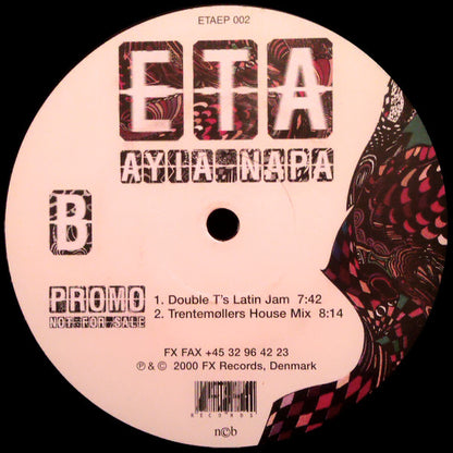 ETA : Ayia Napa (12", Promo)