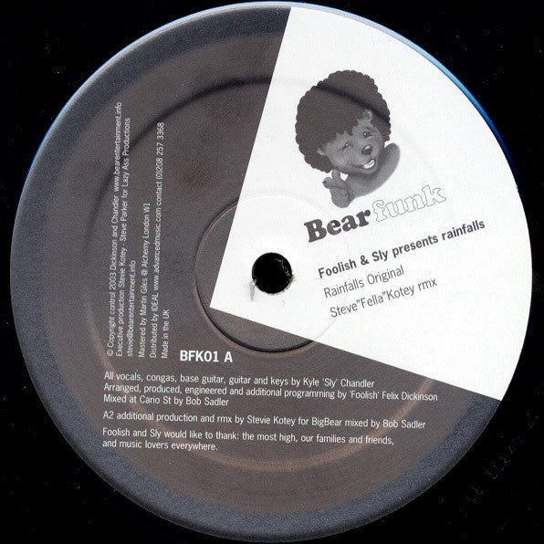 Foolish & Sly : Rainfalls (12")