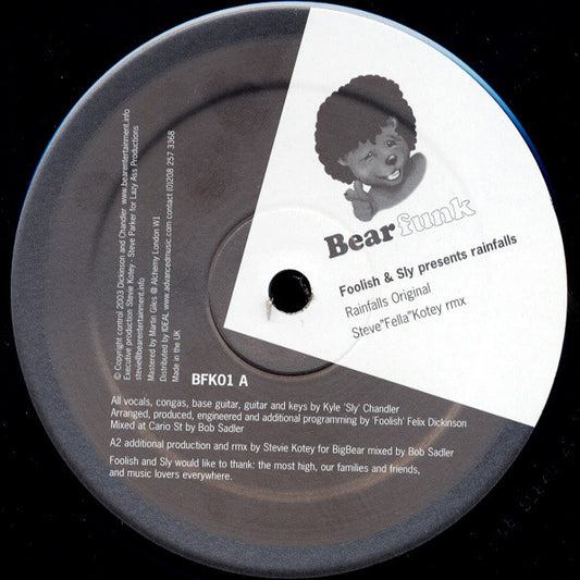 Foolish & Sly : Rainfalls (12")