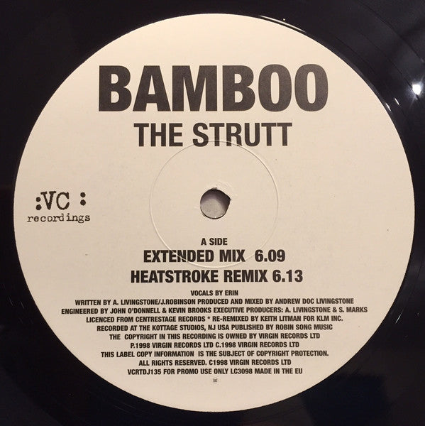 Bamboo : The Strutt (12", Promo)