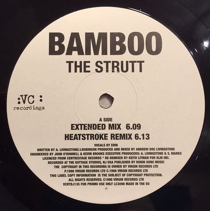 Bamboo : The Strutt (12", Promo)