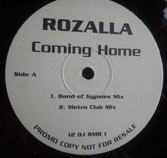 Rozalla : Coming Home (12", Promo)