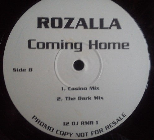 Rozalla : Coming Home (12", Promo)