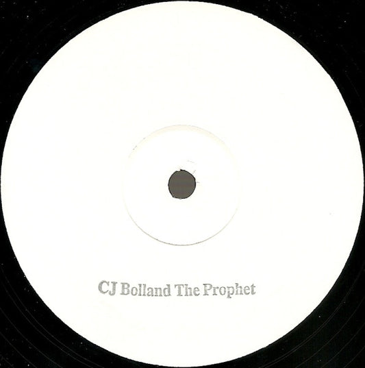 CJ Bolland : The Prophet (12", W/Lbl, Sta)