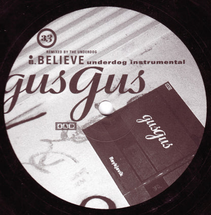 GusGus : Believe (12", Promo)
