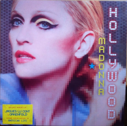 Madonna : Hollywood (12", Single, M/Print)