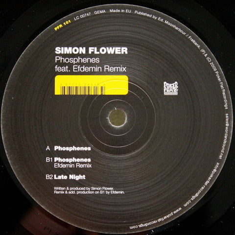 Simon Flower : Phosphenes (12")