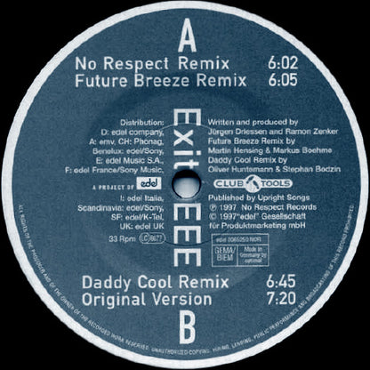 Exit EEE : Epidemic (The Remixes) (12")