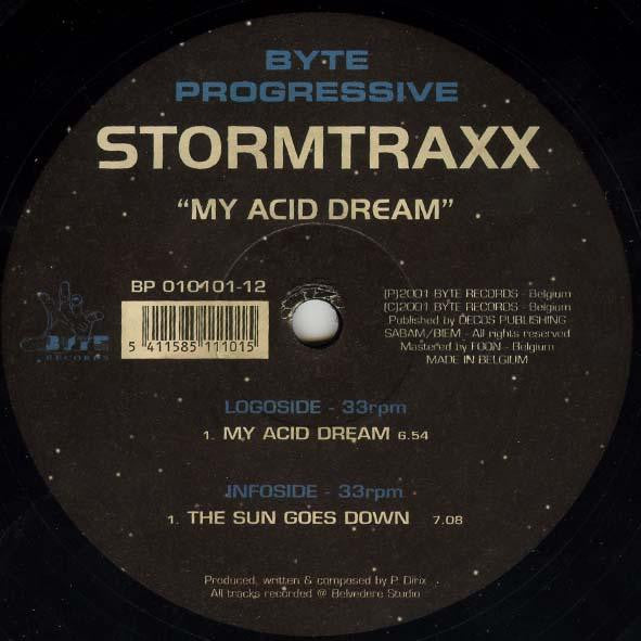 Stormtraxx : My Acid Dream (12")