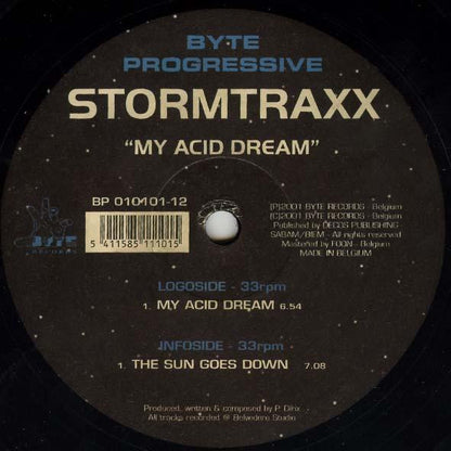 Stormtraxx : My Acid Dream (12")