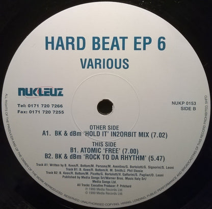 Various : Hard Beat EP 6 (12", EP)