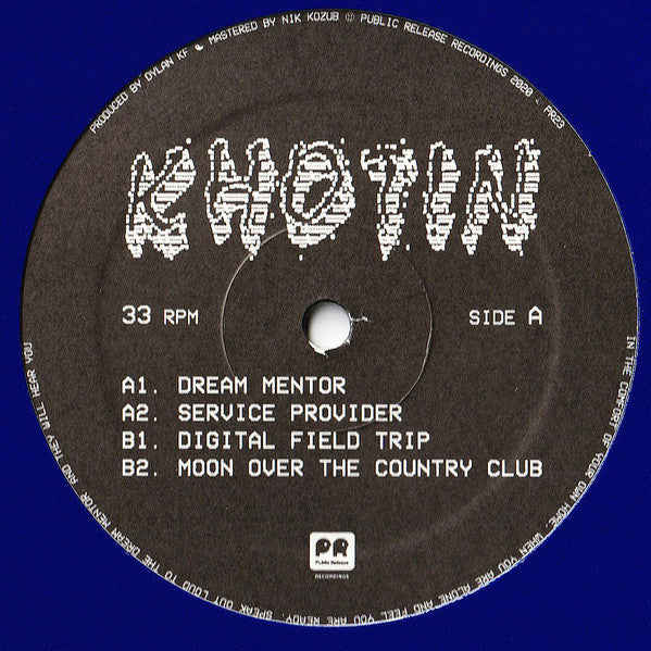Khotin : Dream Mentor (12", EP)