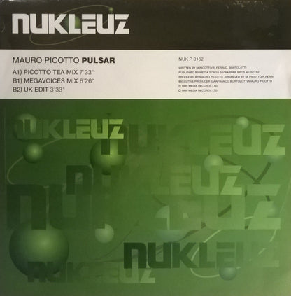 Mauro Picotto : Pulsar (12")
