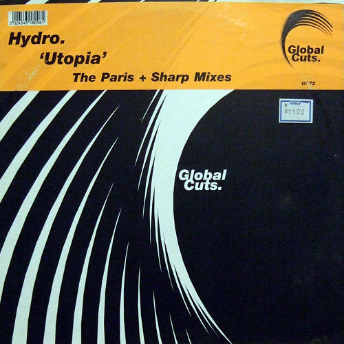 Hydro (12) : Utopia (The Paris & Sharp Mixes) (12")