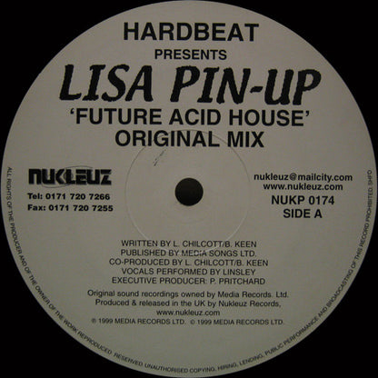 Hardbeat Presents Lisa Pin-Up : Future Acid House (12")