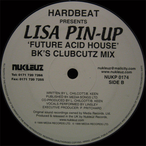 Hardbeat Presents Lisa Pin-Up : Future Acid House (12")